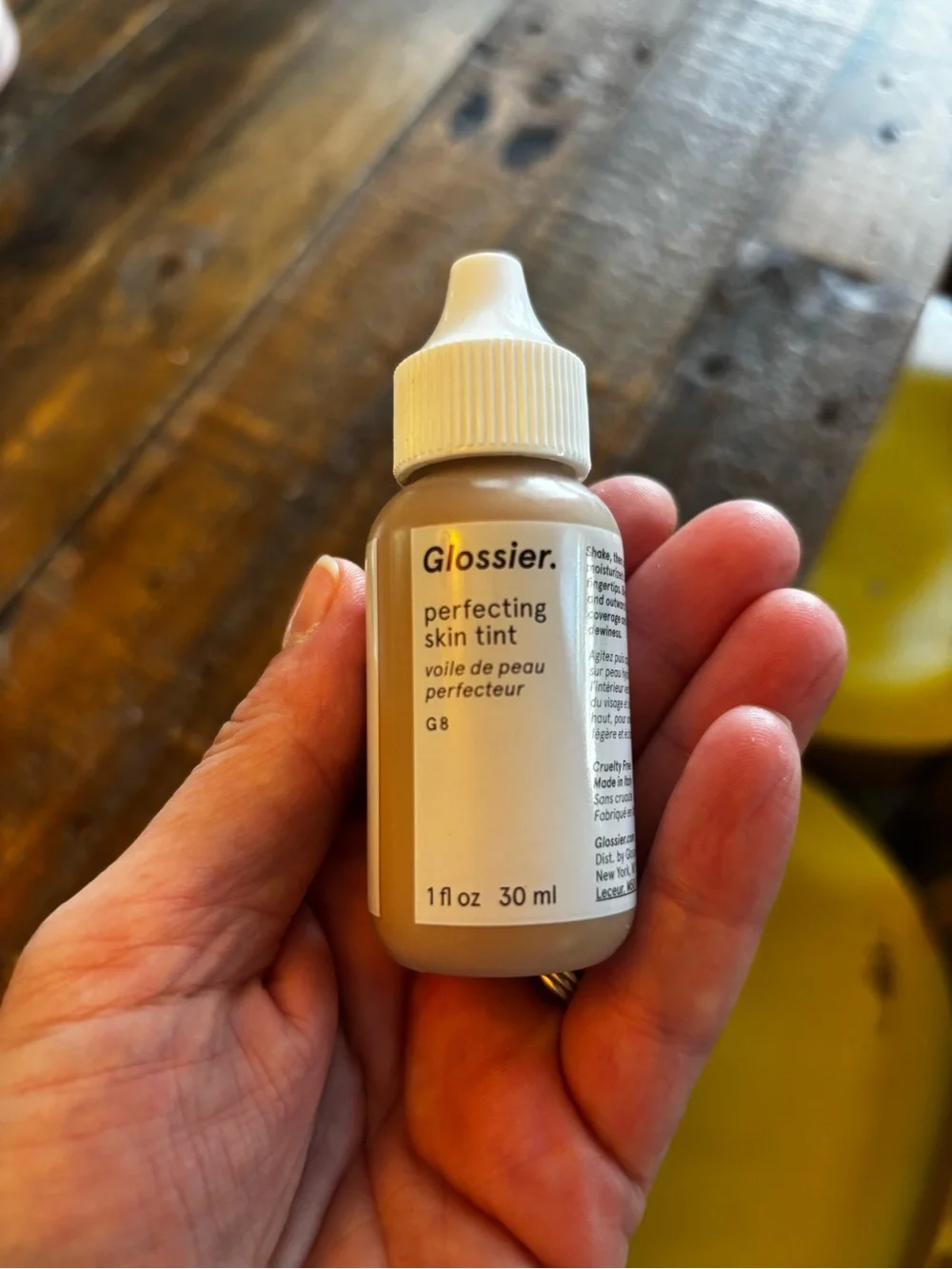Glossier Perfecting Skin Tint G8 Used 5x ~90% Full ☮️